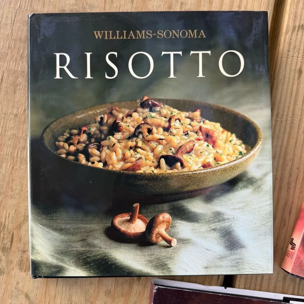 Williams‎ Sonoma Collection Cookbook Set: Risotto Fish Bread vintage books decor